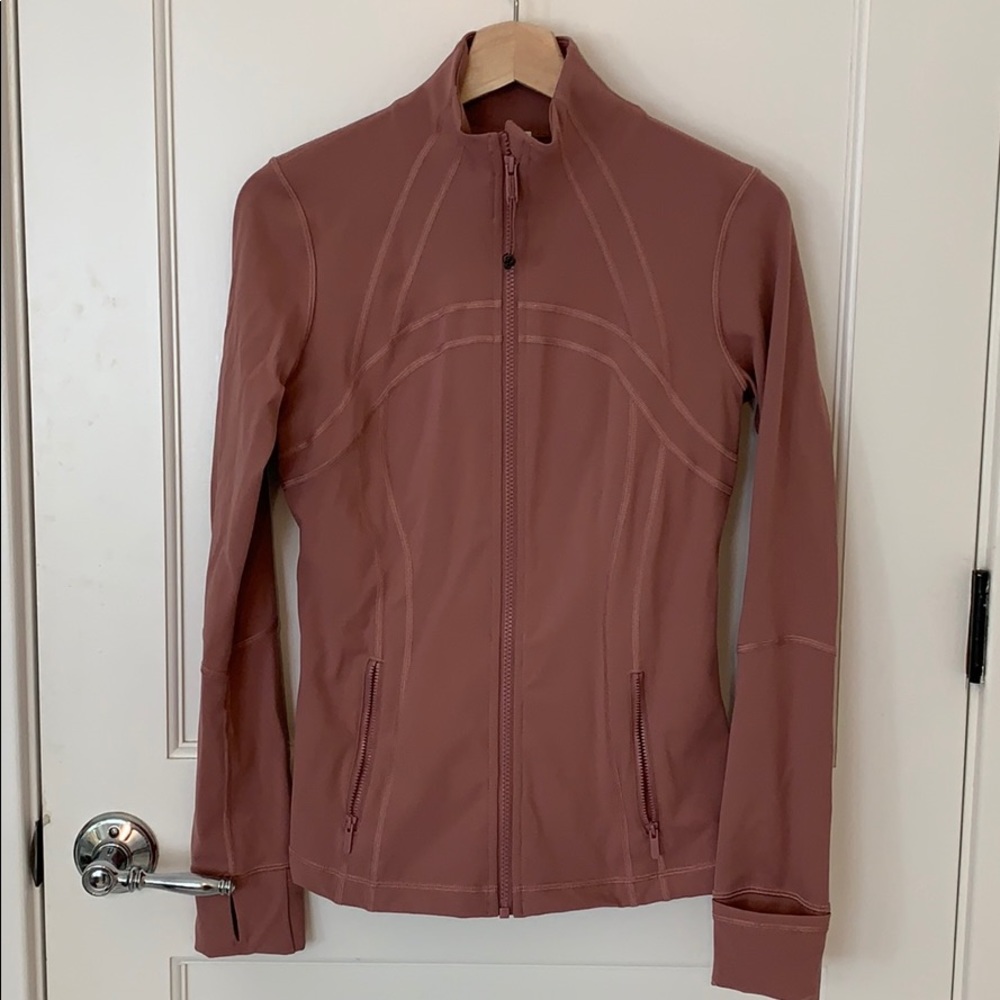 Lululemon Define Jacket in Dusty Rose color